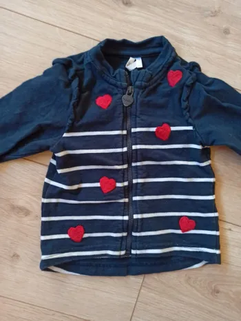 gilet fille taille 9 mois