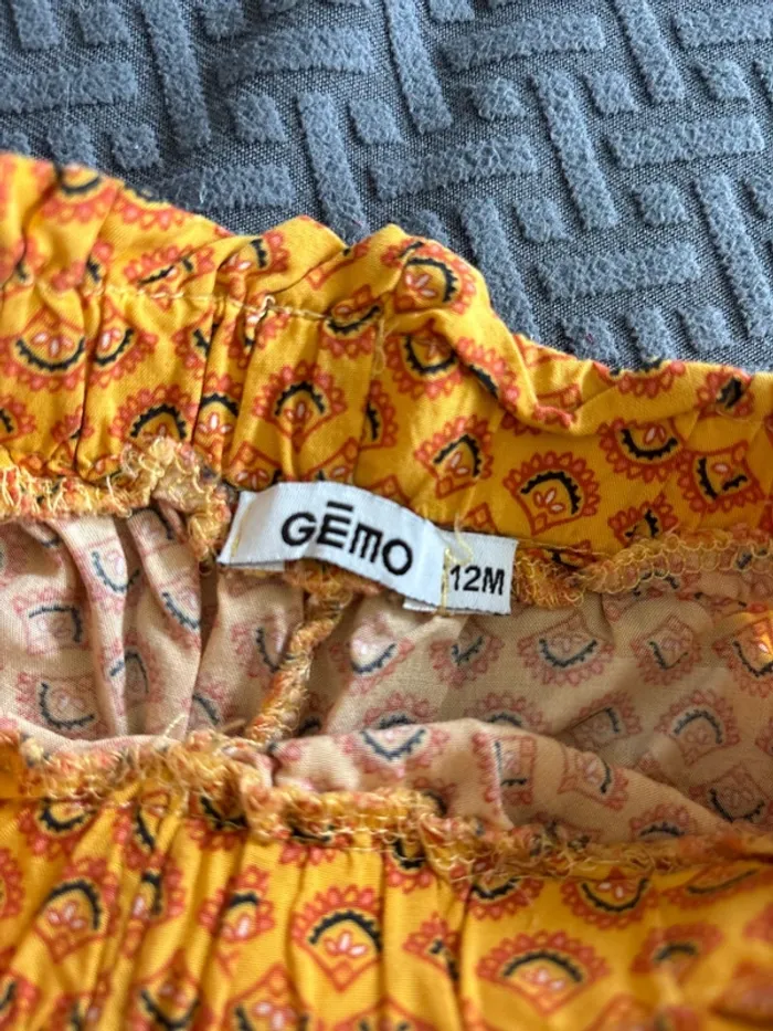 Short d’été orange Gémo - photo numéro 2