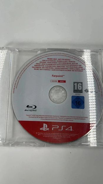 farpoint ps4 promo only not for sale