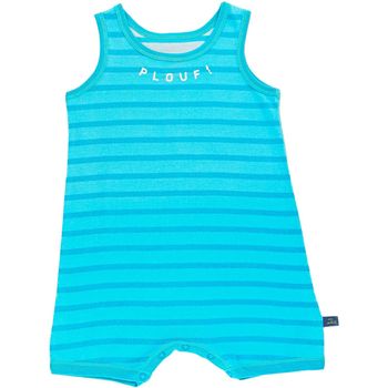 Combinaison courte 6 mois en coton Petit Bateau