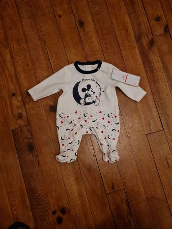 Pyjama orchestra Mickey taille naissance neuf