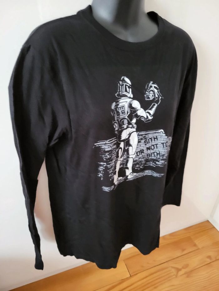 Tee shirt humoristique Star Wars Lucas films Storm Troopers Dark Vador Shakespeare taille S Cotton - photo numéro 3