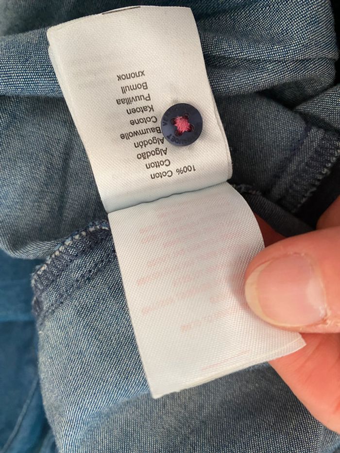 Robe baby doll en jeans (double robe) Vert Baudet 12 ans - photo numéro 12