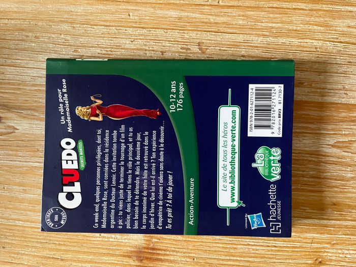 Livre Cluedo, Secrets mortels : Un rôle pour Mademoiselle Rose - photo numéro 2