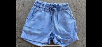 Short en jeans papier bag denim co