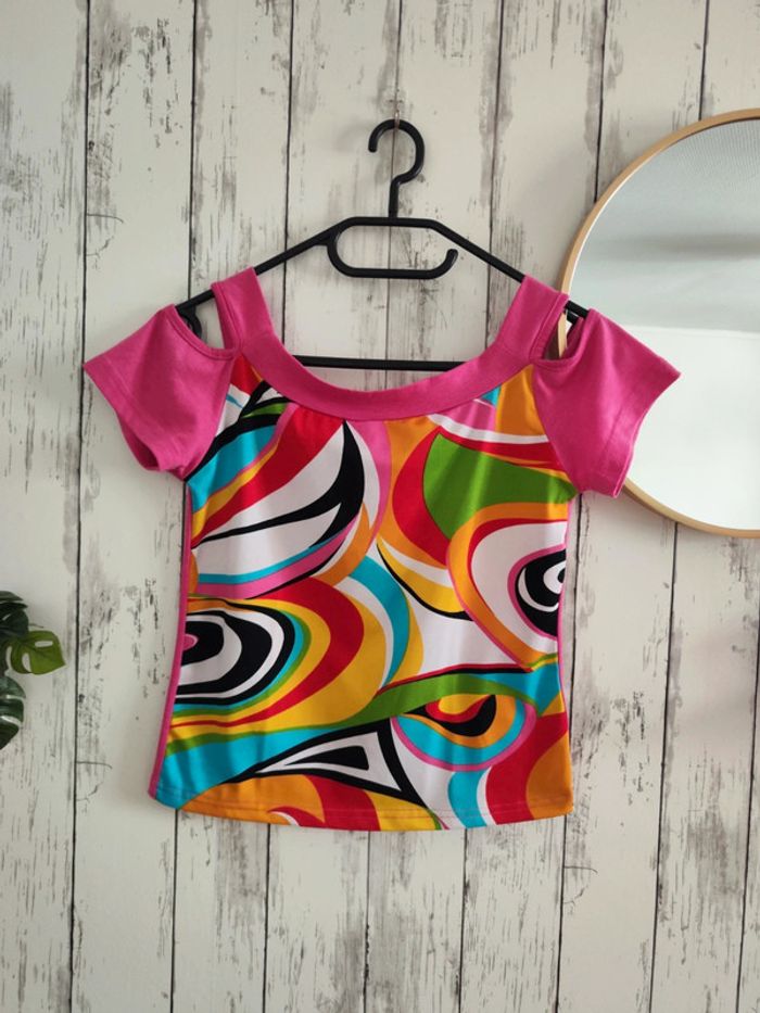 Haut coloré Shi Zhuang femme M/L