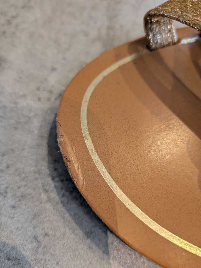 Sandales fille taille 35 - photo numéro 5