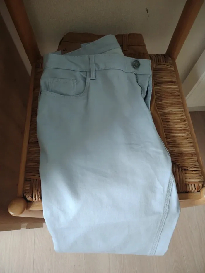 Lot 2 pantalon toile 7/8 taille 42 et 44 - photo numéro 9