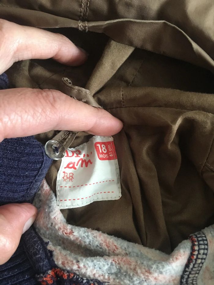 Petit manteau demi-saison 18 mois - photo numéro 7