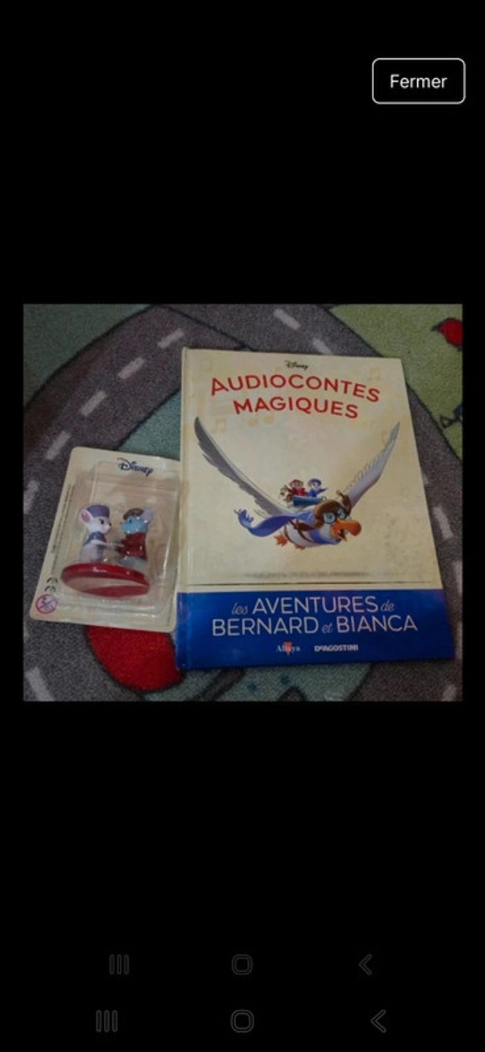 32eme Numéro des audiocontes Magiques altaya disney audio compte
