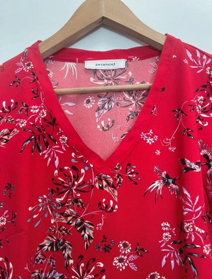 Superbe robe fleurie fluide Promod 🌸 - photo numéro 8