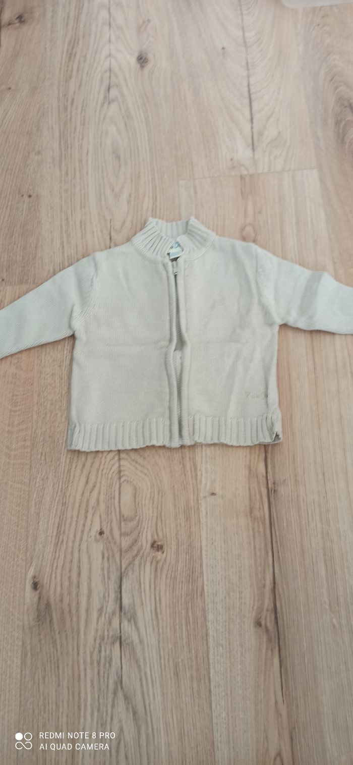 Gilet beige 6 mois