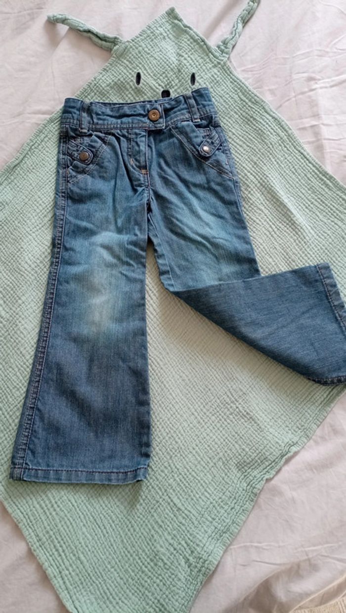 Jean pattes d'éléphant 3 ans Tape à l'oeil - photo numéro 4