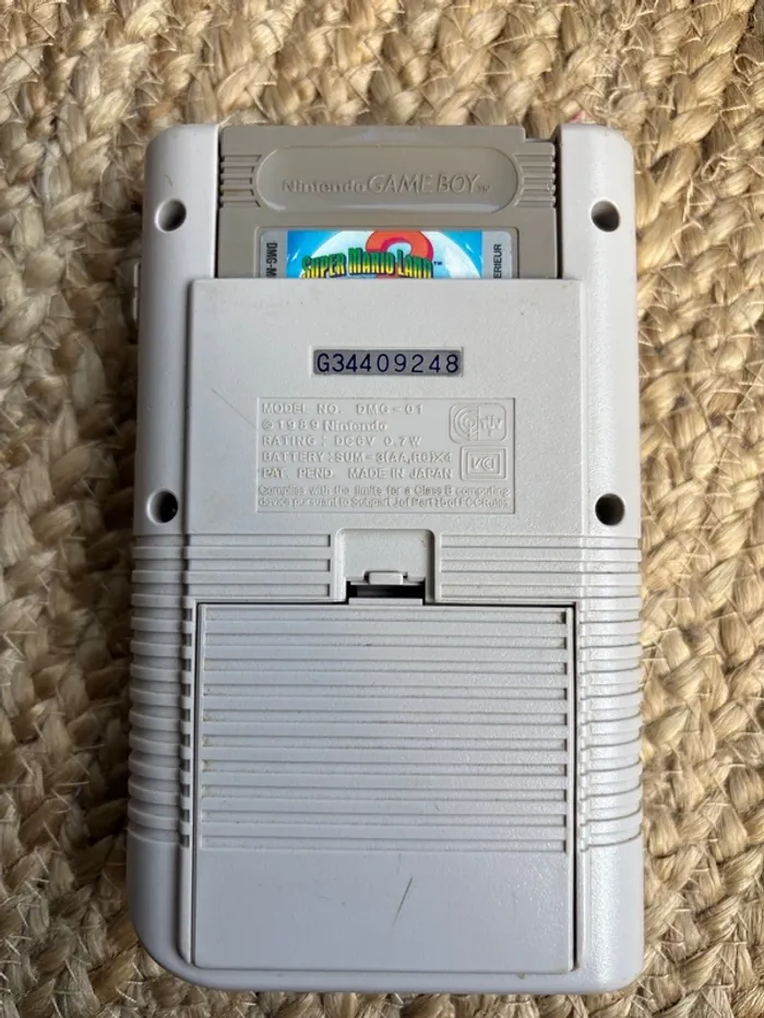 Game Boy Fat Original (DMG-01) en État de Marche avec 4 Jeux ! - photo numéro 4