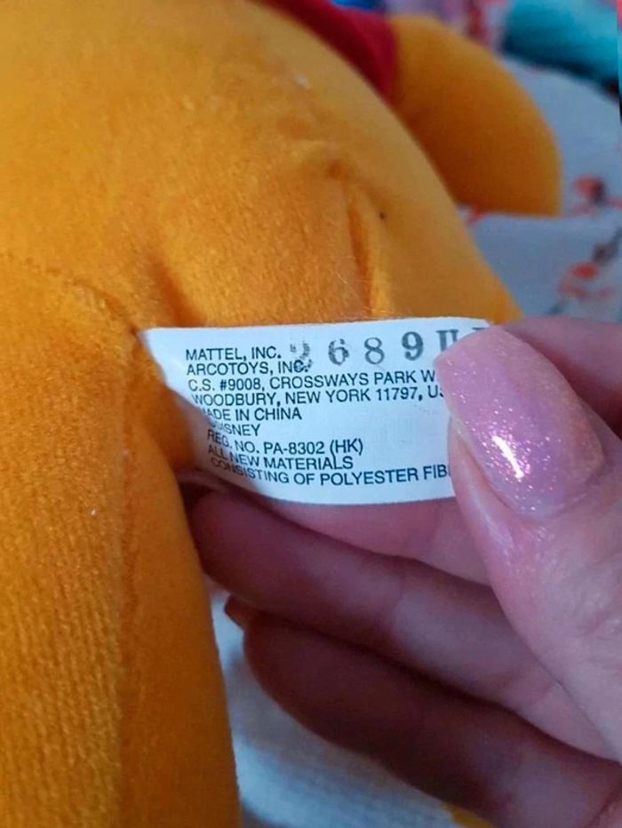 Peluche  winnie  disney - photo numéro 3