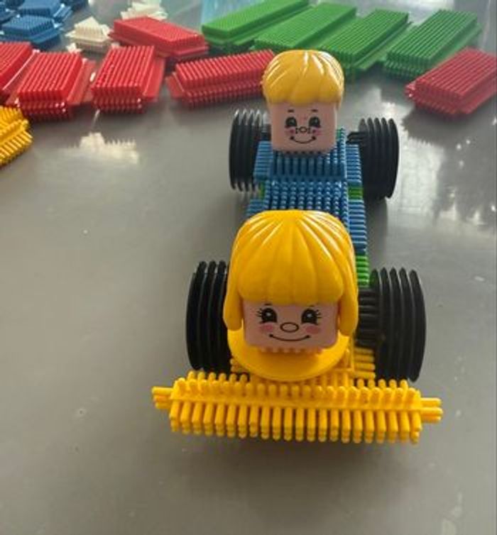 Jeu de blocs de construction Bloko colorés à picots à partir de 12 mois - photo numéro 7