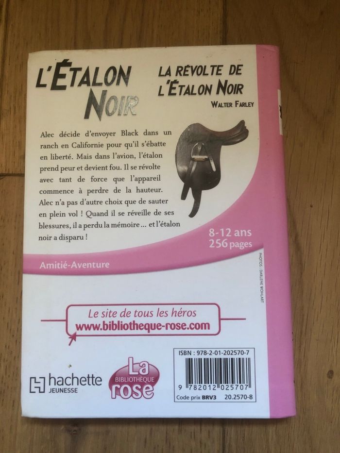 La révolte de l’étalon noir - Les classiques de la rose - photo numéro 2