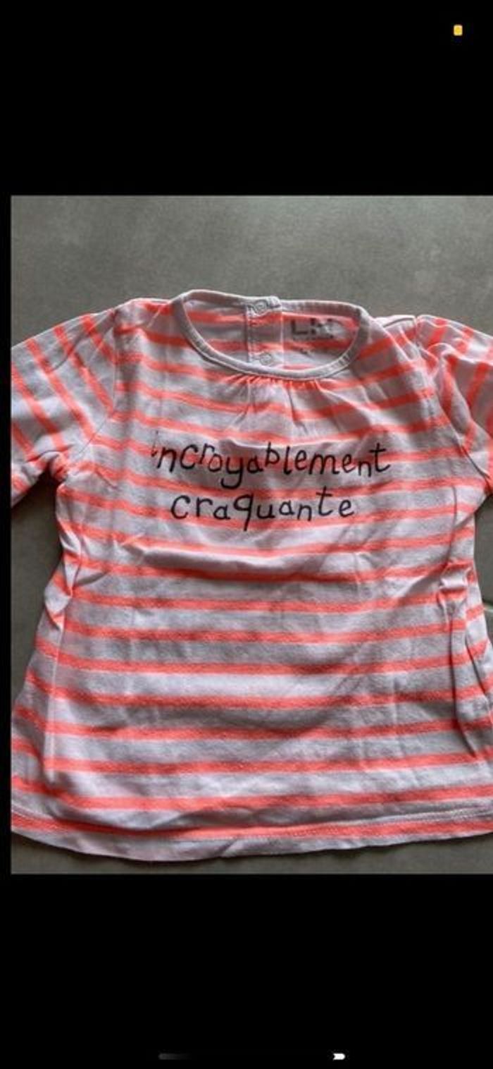 Tee shirt manches longues 12 mois - photo numéro 3