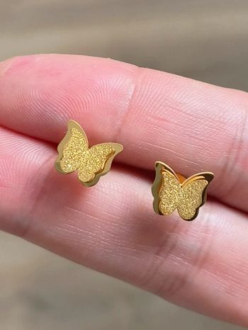 Boucles d'oreilles papillons