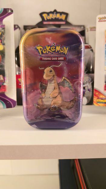 Mini tins de kanto illustration dracolosse scellé