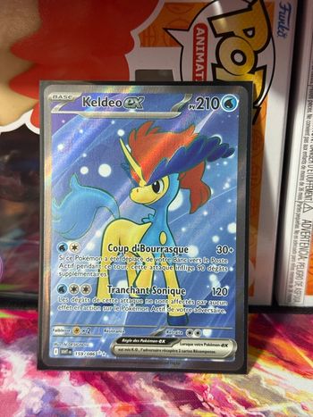 Pokémon Keldeo EX 159/086 Flammes blanches - EV.10.5