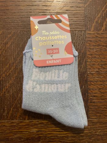 Chaussette paillettes