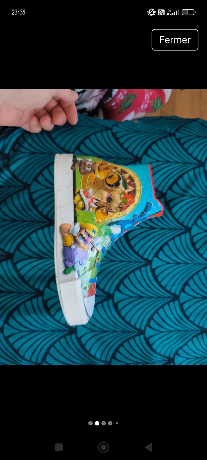 Puzzle 3d Mario - photo numéro 2