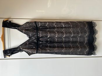 Robe noire dentelle Top Studio - Taille 42