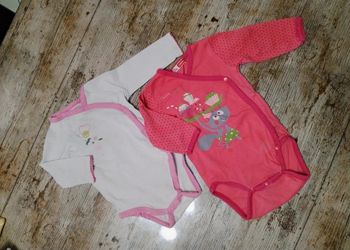 Lot de 2 bodies fille 3 mois 60 cm