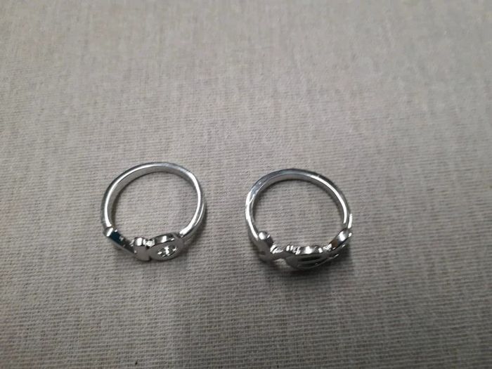 2 Bagues argenté - photo numéro 4