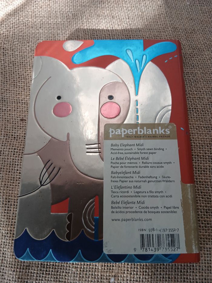 Carnet éléphant - photo numéro 2