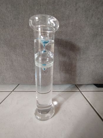 minuteur/sablier en verre