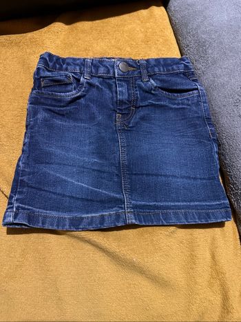 Mini jupe bleue