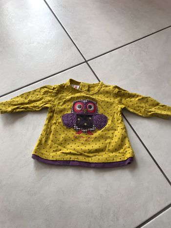 Sweat hibou compagnie des petits 3 mois