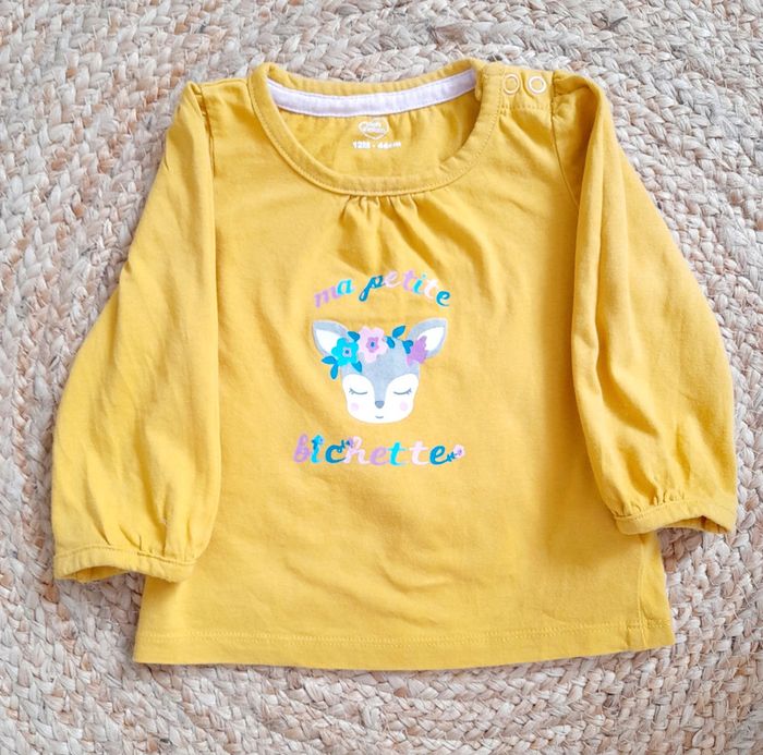 T-shirt et Pantalon Mots d'enfants 12 mois - photo numéro 2