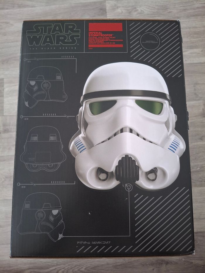 Casque star wars black serie stormtrooper hasbro - photo numéro 4