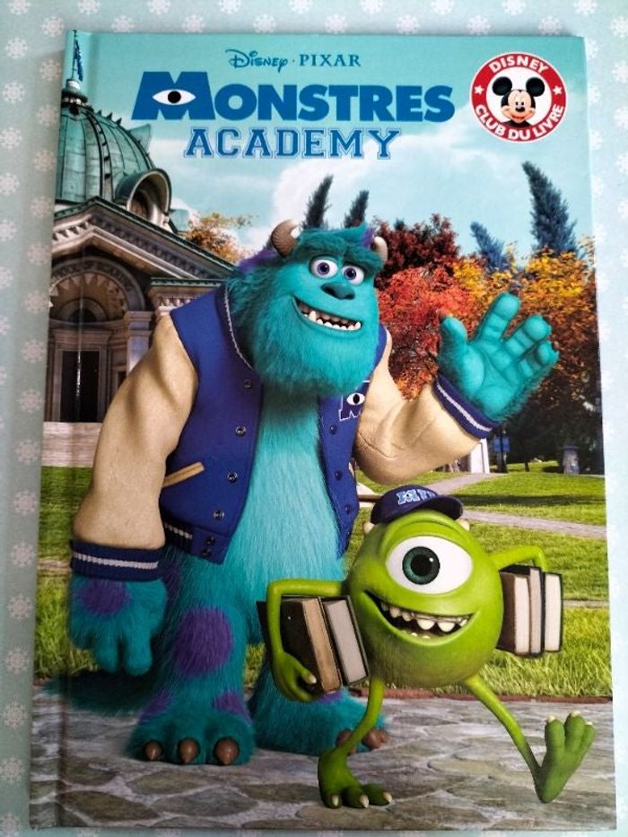 Livre enfant Disney Monstres et compagnie