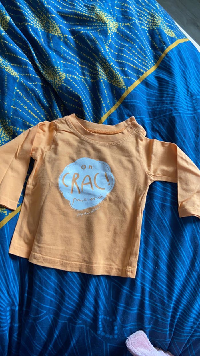 TEE shirt 9 mois 71 cm