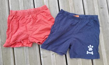 Lot de 2 shorts