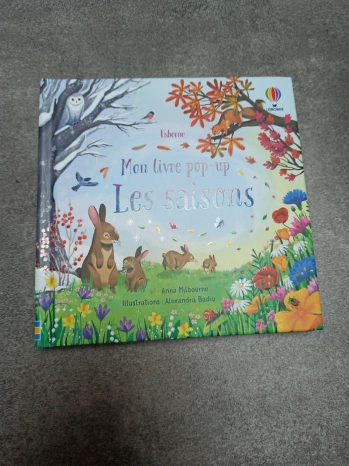 Mon livre pop up les saisons usborne