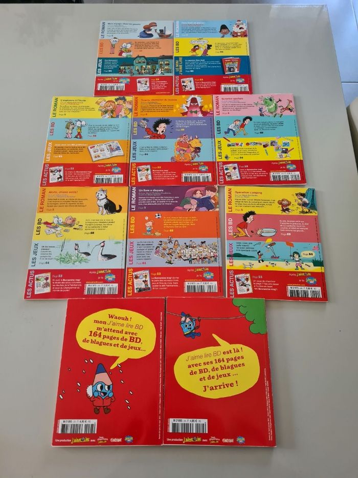 Lot de 10 livres "j'aime lire". Achat à l'unité possible - photo numéro 2