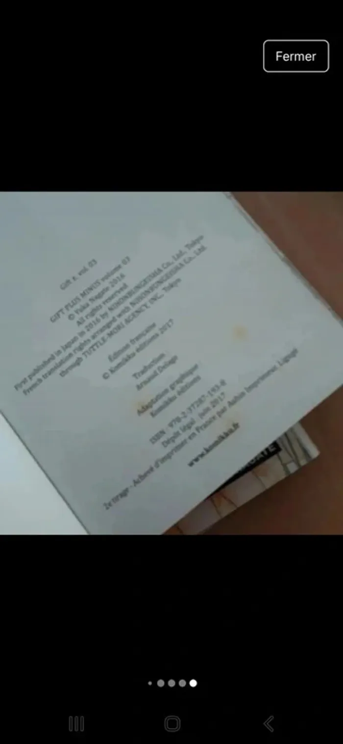 Manga Gift + tome 1 , 3 et 6 - photo numéro 9