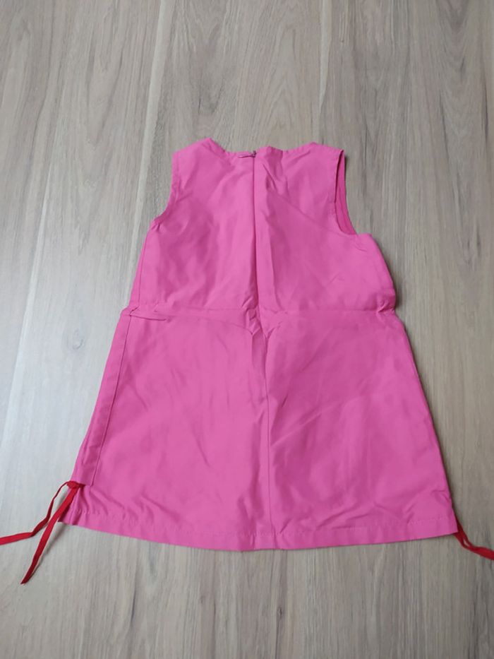 Robe rose 12 mois avec des papillons et fermeture éclair dans le dos - photo numéro 4