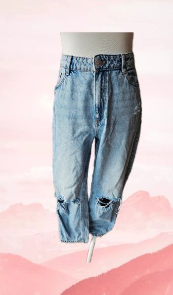 Jean bleu clair troué, Denim pimkie, taille 42