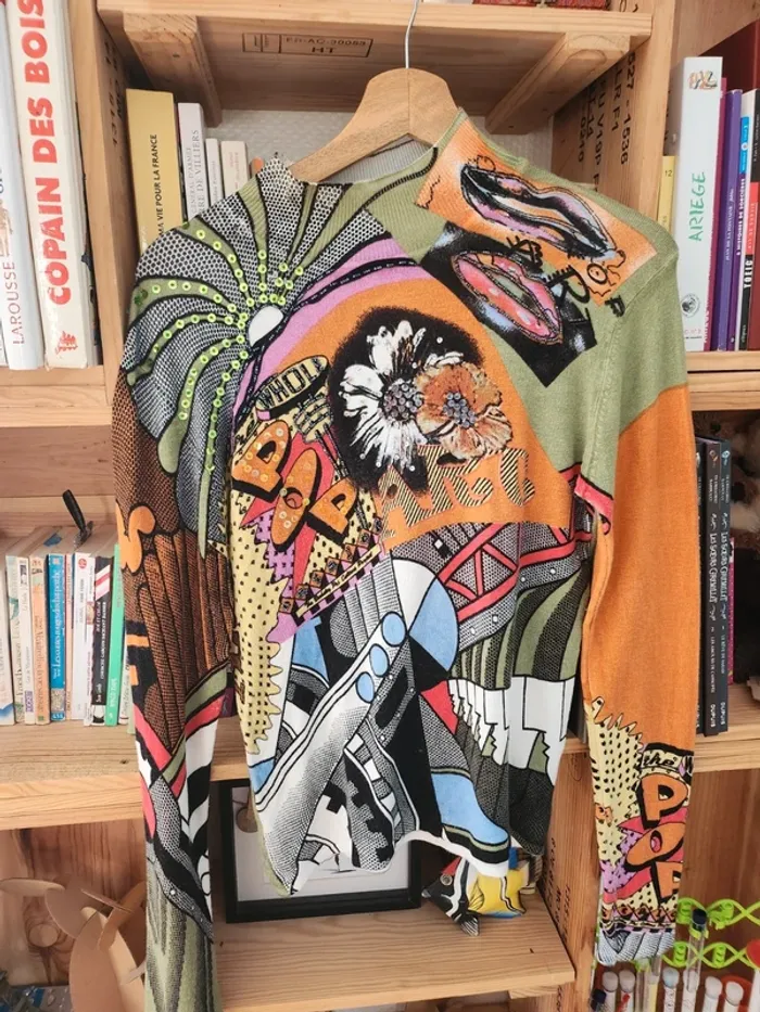 Pull bariolé