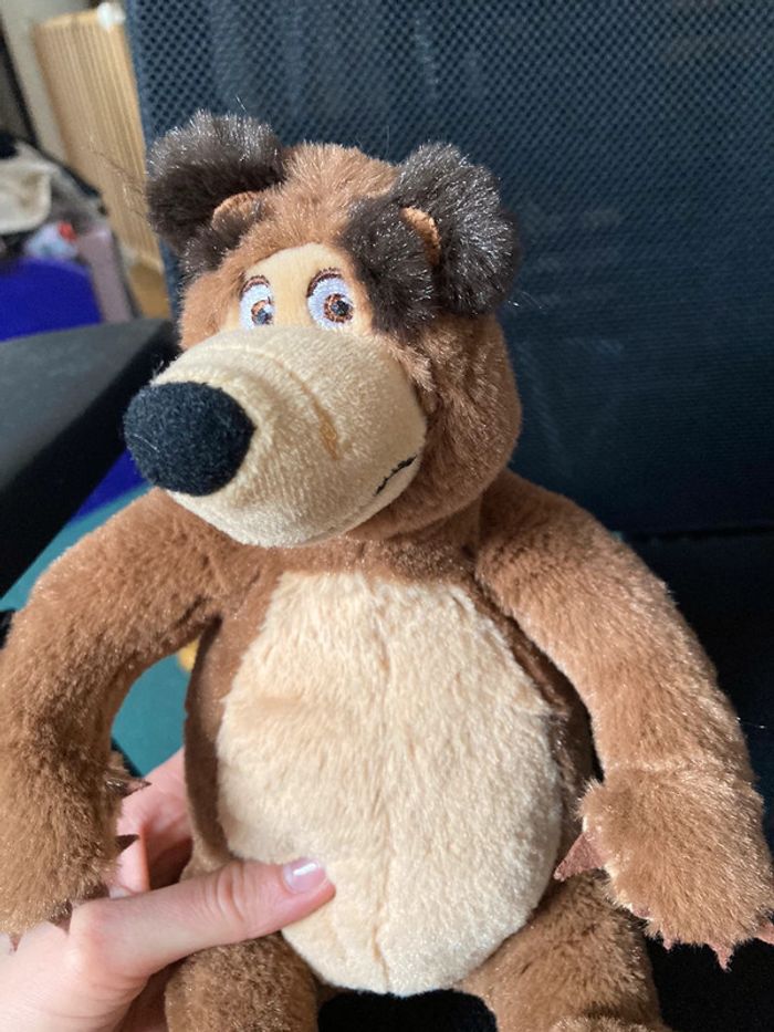 Peluche Michka de Masha et Michka - photo numéro 2