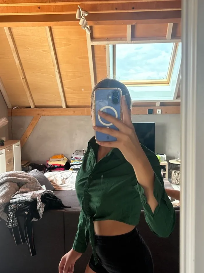 Top chemise femme - photo numéro 3