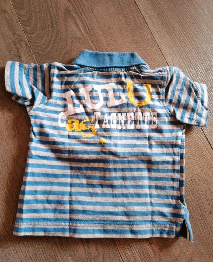 Polo bébé garçon 3 mois Lulu Castagnette - photo numéro 2
