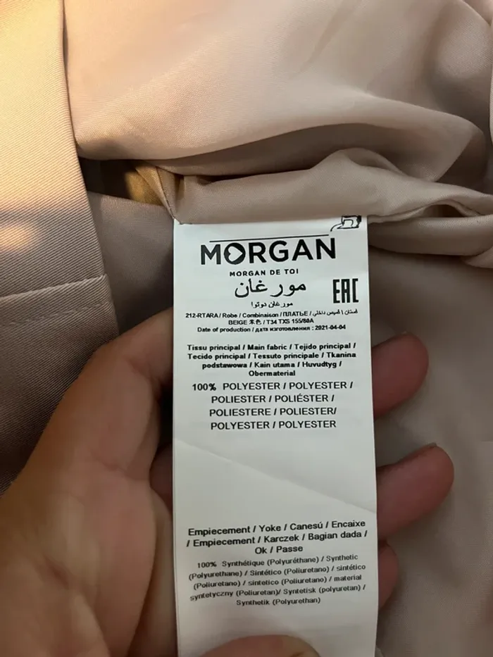 Robe beige Morgan / 211-Rtara T34 - photo numéro 5