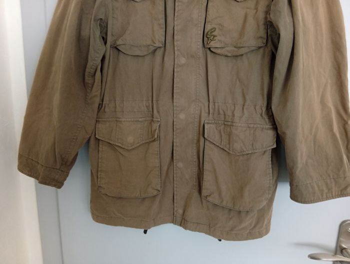 Manteau veste kaki beige M - photo numéro 4
